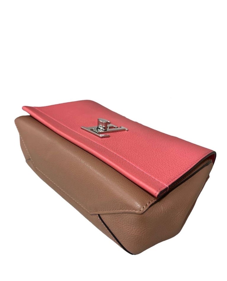 Louis Vuitton Lockme Pink Shoulder Bag For Sale 5