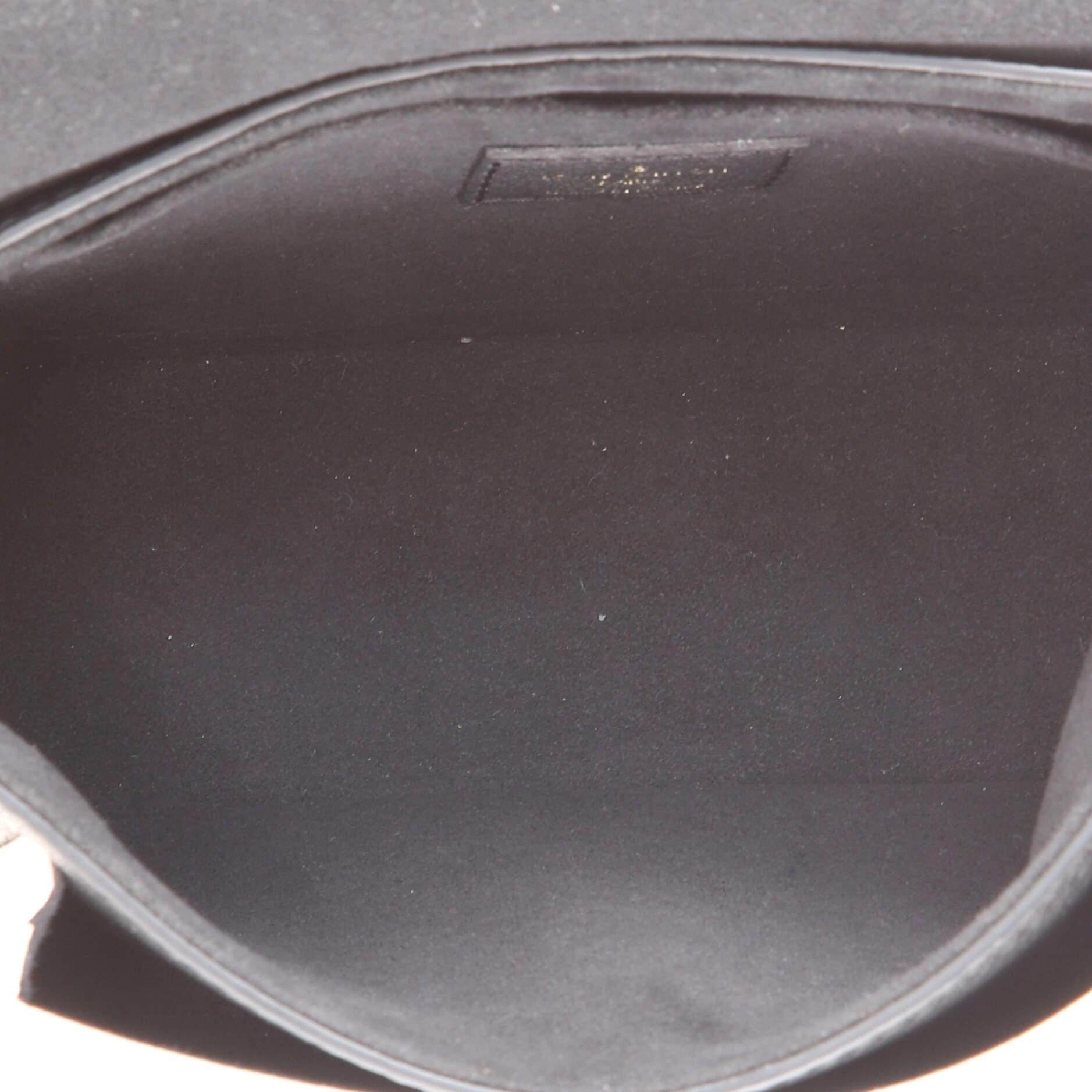 Black Louis Vuitton Lockme Tender Handbag Leather