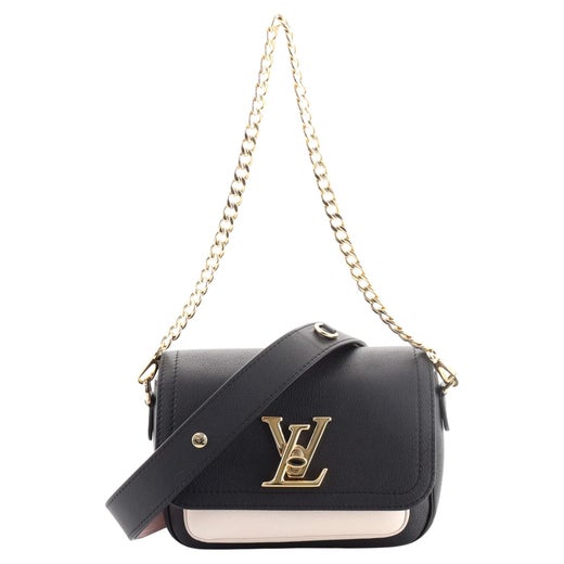 Louis Vuitton - Lockme Tender Pochette - Leather - Black / Cream - Women - Luxury