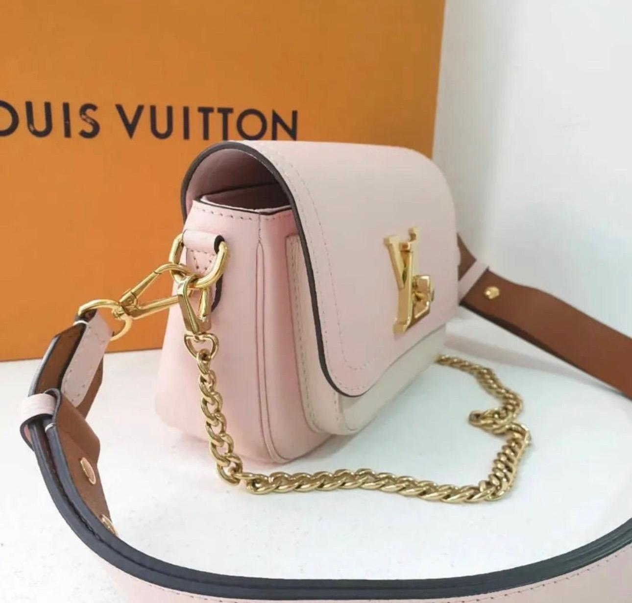 Women's Louis Vuitton Lockme Tender Leather Handbag 