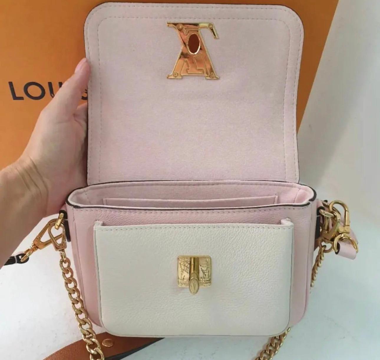 Louis Vuitton Lockme Tender Leather Handbag  1