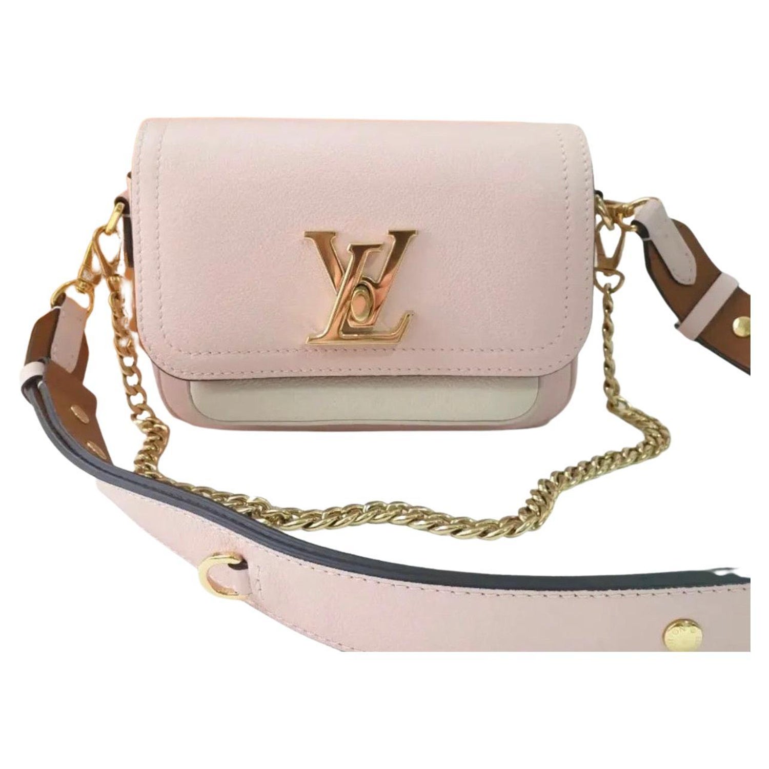 Lockme Louis Vuitton Chain - 2 For Sale on 1stDibs  louis vuitton lockme  chain bag, lv lockme chain bag