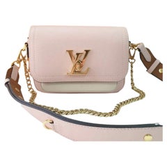 Louis Vuitton Lockme Tender Leather Handbag 