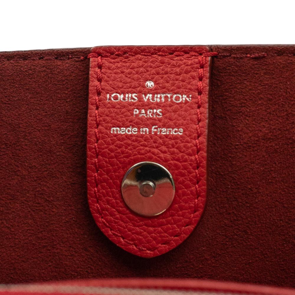 LOUIS VUITTON, Lockmeto in pelle rossa in vendita 1