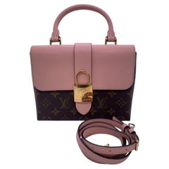 Louis Vuitton Locky BB Monogram Canvas Pink Leather M44080 Crossbody Bag