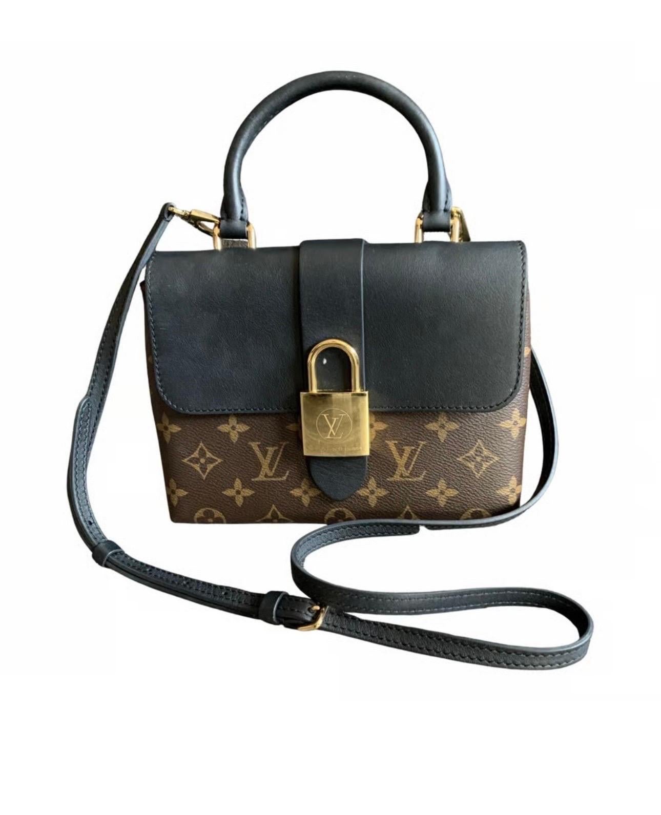 Louis Vuitton Locky Handbag Monogram Canvas with Leather BB 9