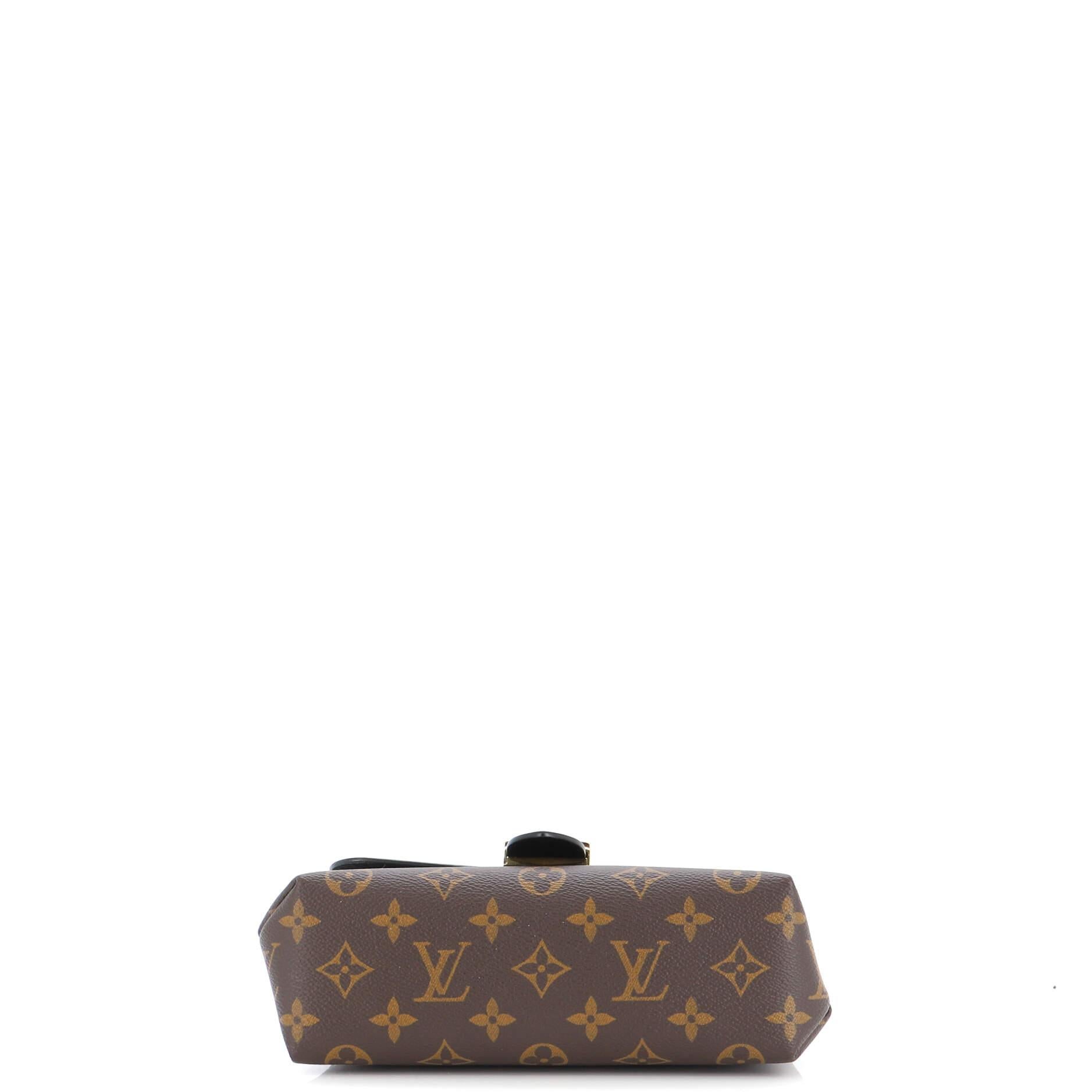 Women's Louis Vuitton Locky Handbag Monogram Canvas with Leather BB