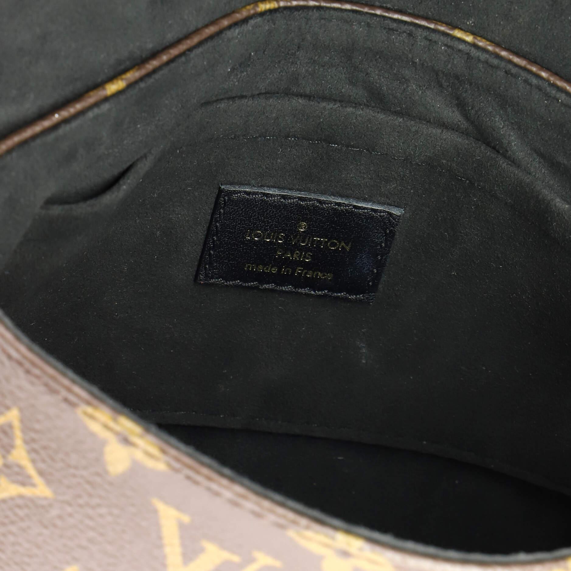 Louis Vuitton Locky Handbag Monogram Canvas with Leather BB 3