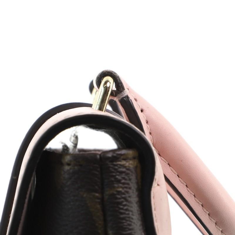 Louis Vuitton Locky Handtasche Monogramm Segeltuch mit Leder BB 3
