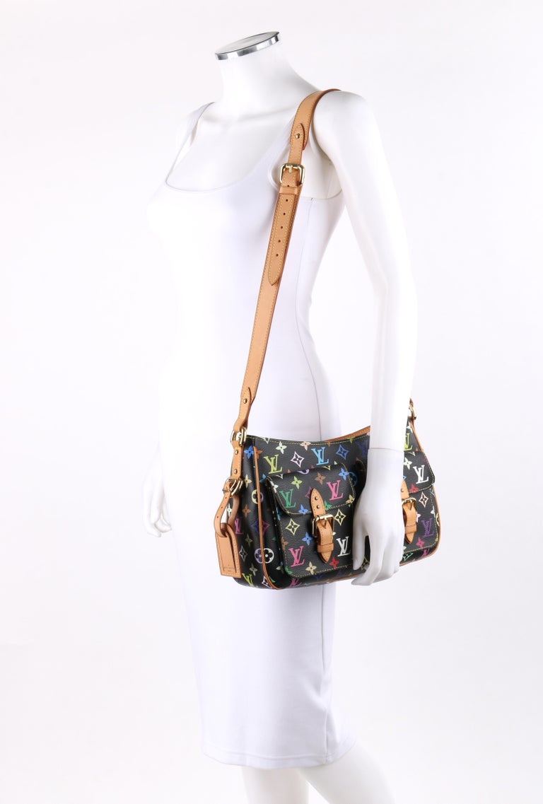 Louis Vuitton x Takashi Murakami Monogram Multicolore Annie GM - Black  Totes, Handbags - LOU792298