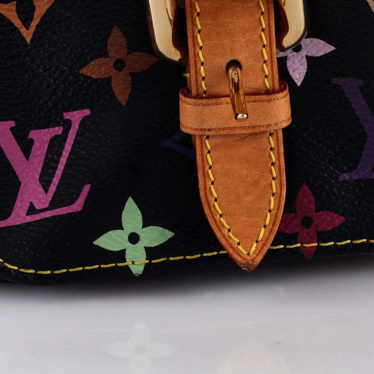 Louis Vuitton Lodge Monogram Black Canvas Shoulder Bag