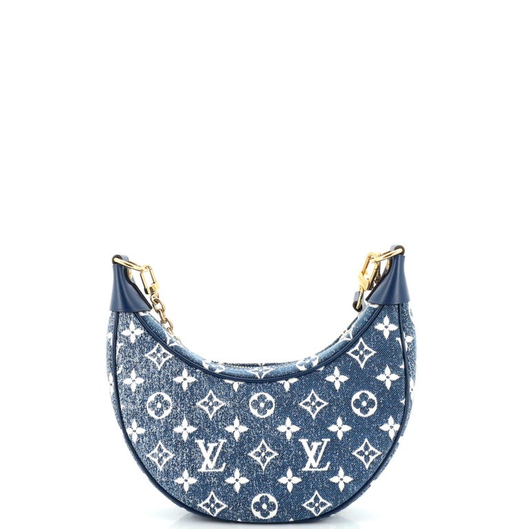 Louis Vuitton Loop Handbag Monogram Jacquard Denim For Sale at 1stDibs