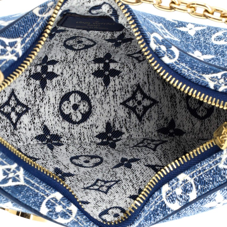 Louis Vuitton Loop Handbag Monogram Jacquard Denim - ShopStyle