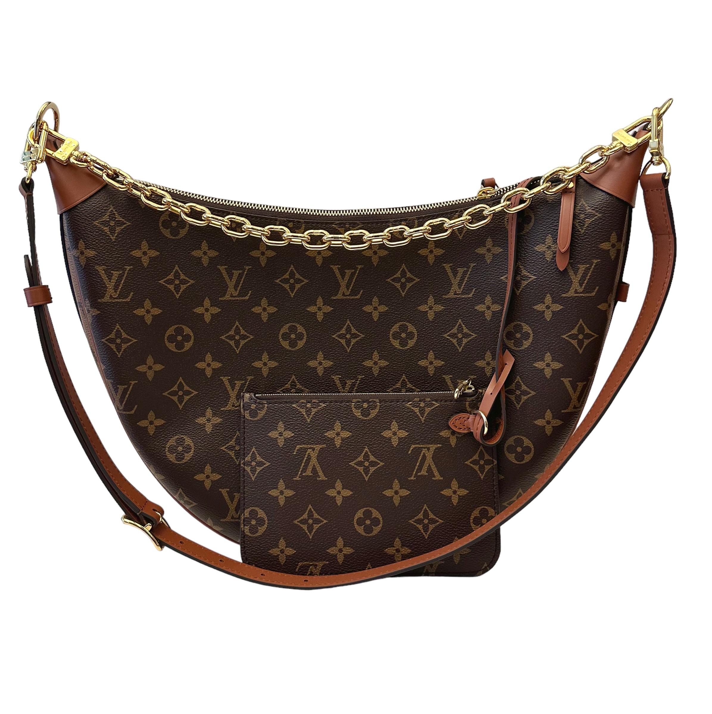 Women's or Men's Louis Vuitton Loop Hobo Monogram Bag