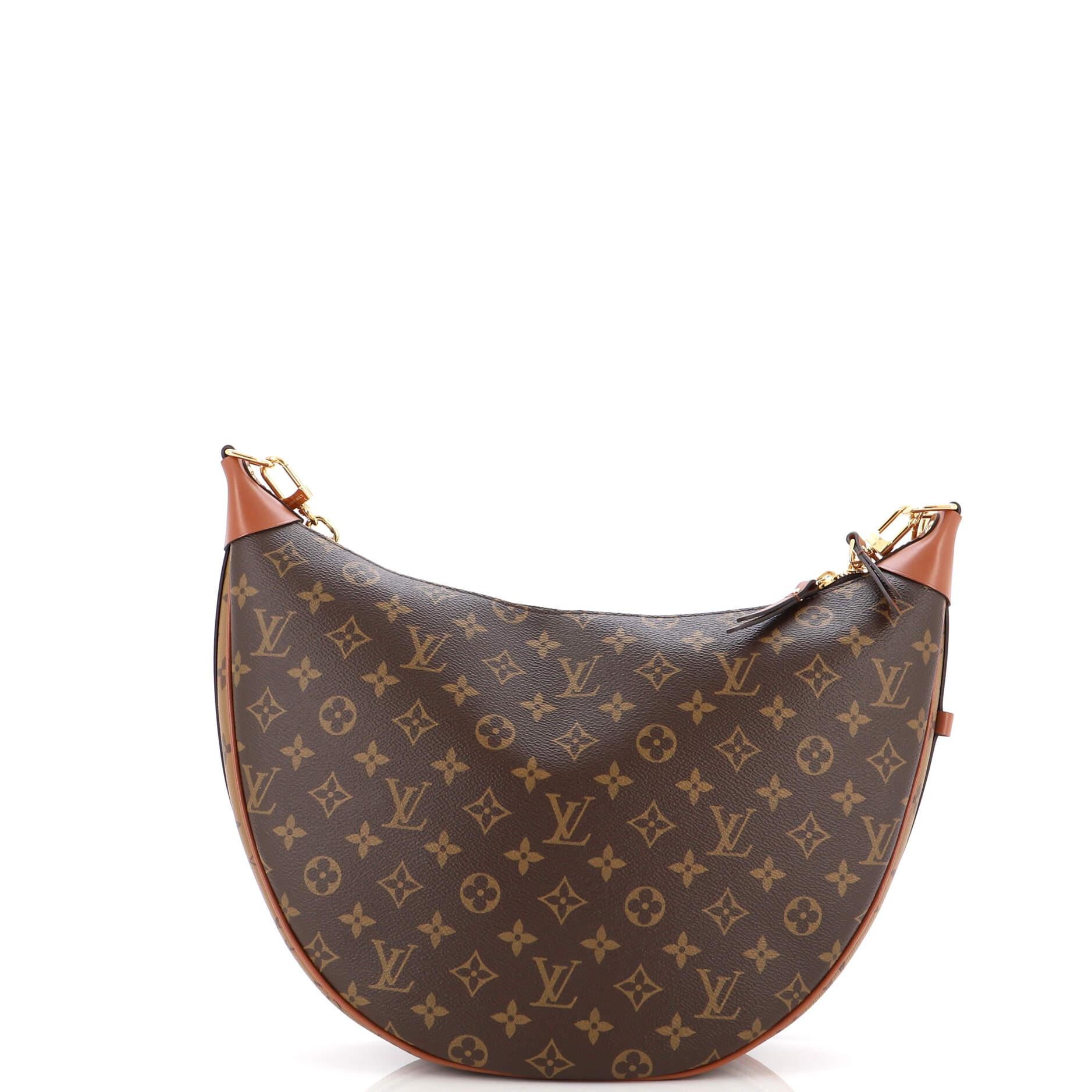 Sac à main Louis Vuitton Loop en toile monogrammée inversée Bon état à NY, NY
