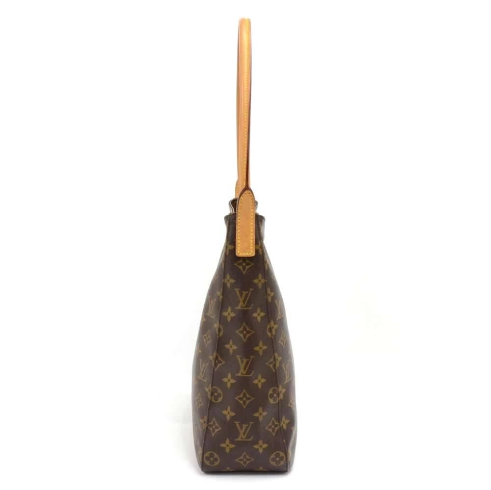 Brown Louis Vuitton Looping GM Monogram Canvas Shoulder Bag 