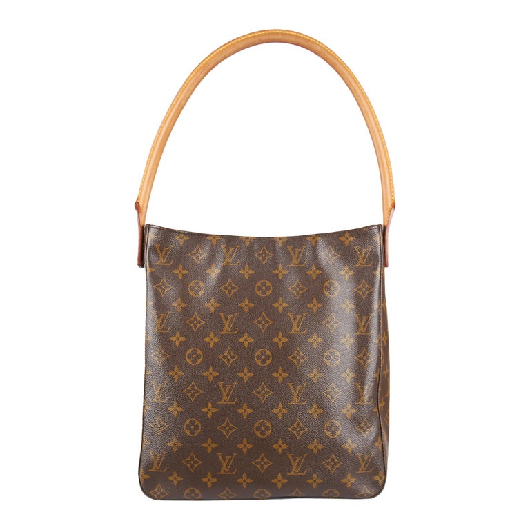 Louis Vuitton Monogram Looping MM Shoulder Bag Vintage Hobo LV