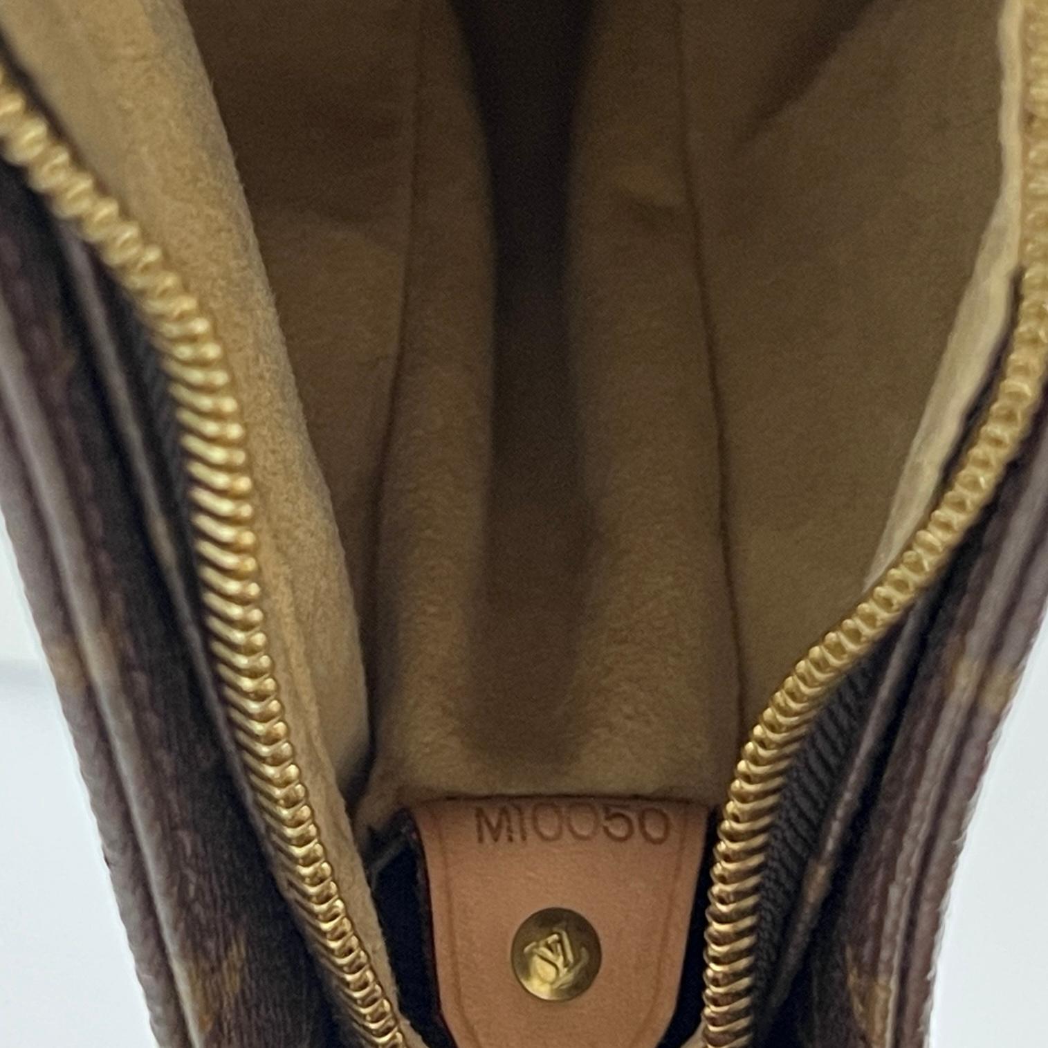 Louis Vuitton Looping GM Shoulder Bag Monogram Canvas Brown 2000 en vente 5