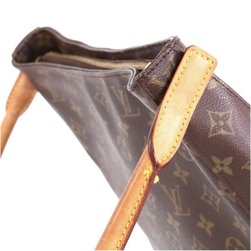 Louis Vuitton Looping Handbag Monogram Canvas GM 4