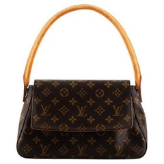 Louis Vuitton Looping Handbag Monogram Canvas Mini