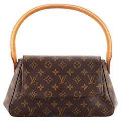 Louis Vuitton Looping Handbag Monogram Canvas Mini