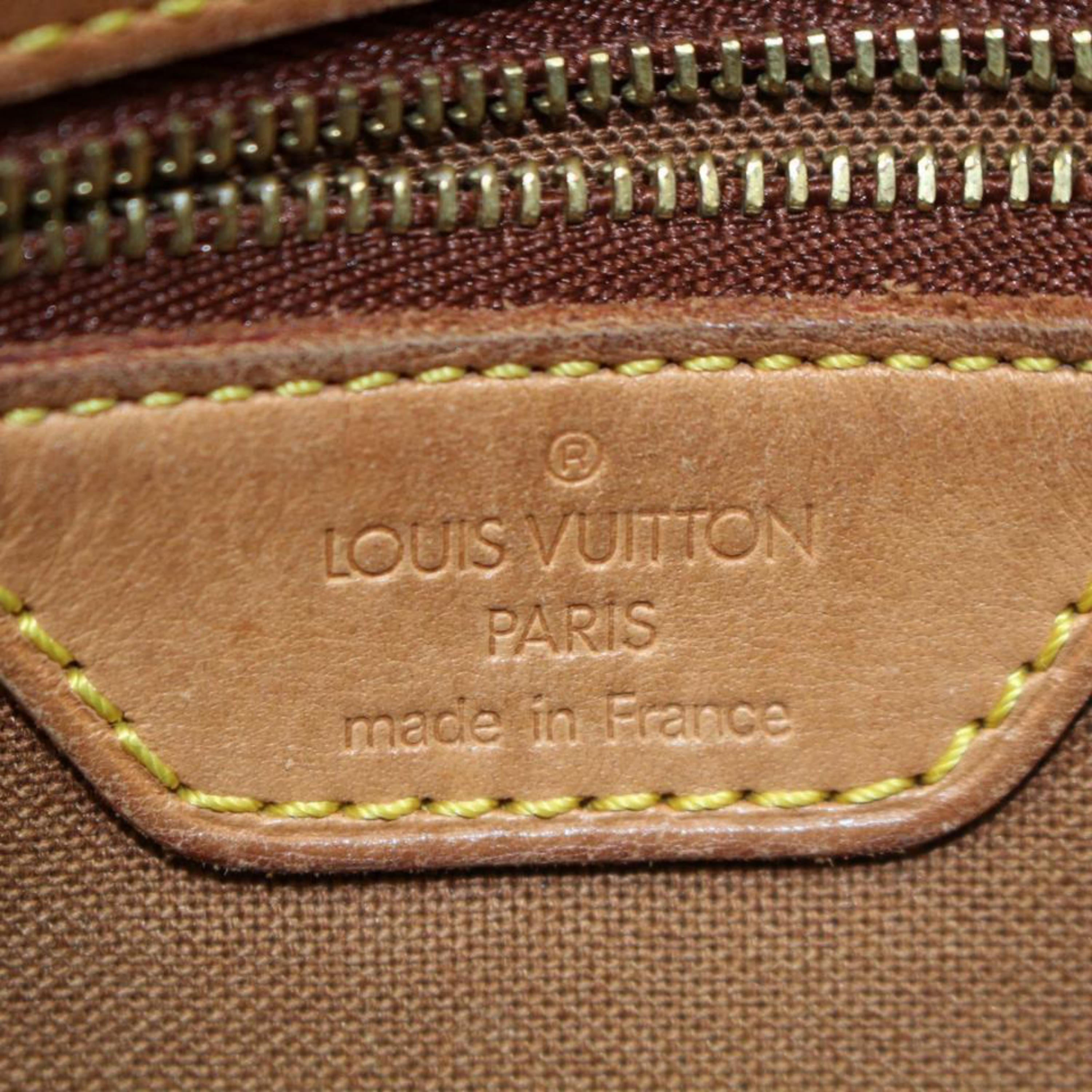 Louis Vuitton Looping Monogram Mini Pm 869105 Brown Coated Canvas Satchel For Sale 4