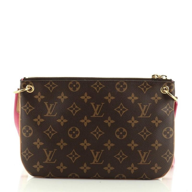 louis vuitton lorette (cross body bag .. lovin the pink and