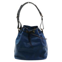 Louis Vuitton Louis Vuitton Shoulder Bag Petit Noe Blue Epi 862495 