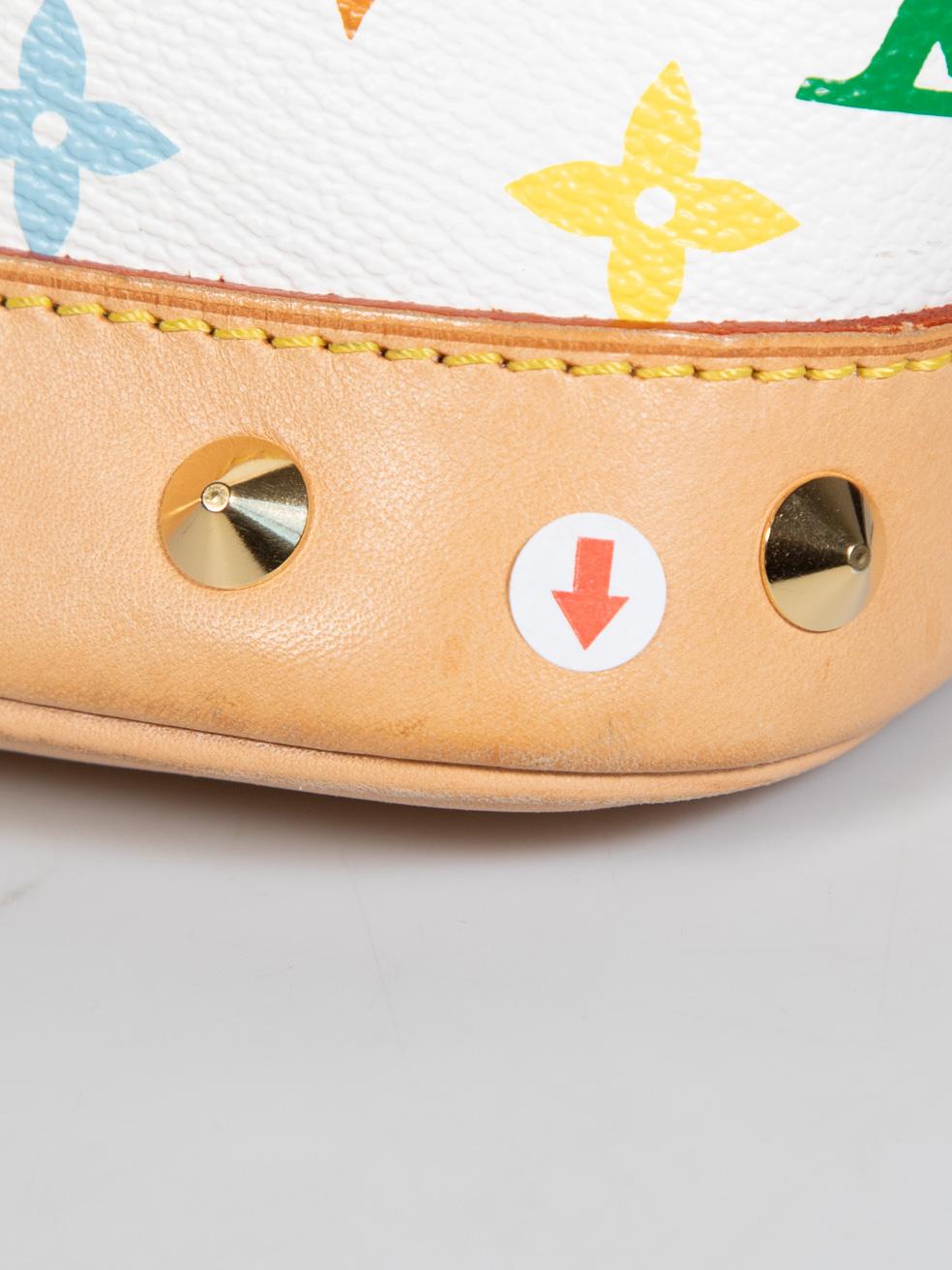 Louis Vuitton Louis Vuitton x Takashi Murakami 2003 Monogram Alma PM Handbag 2