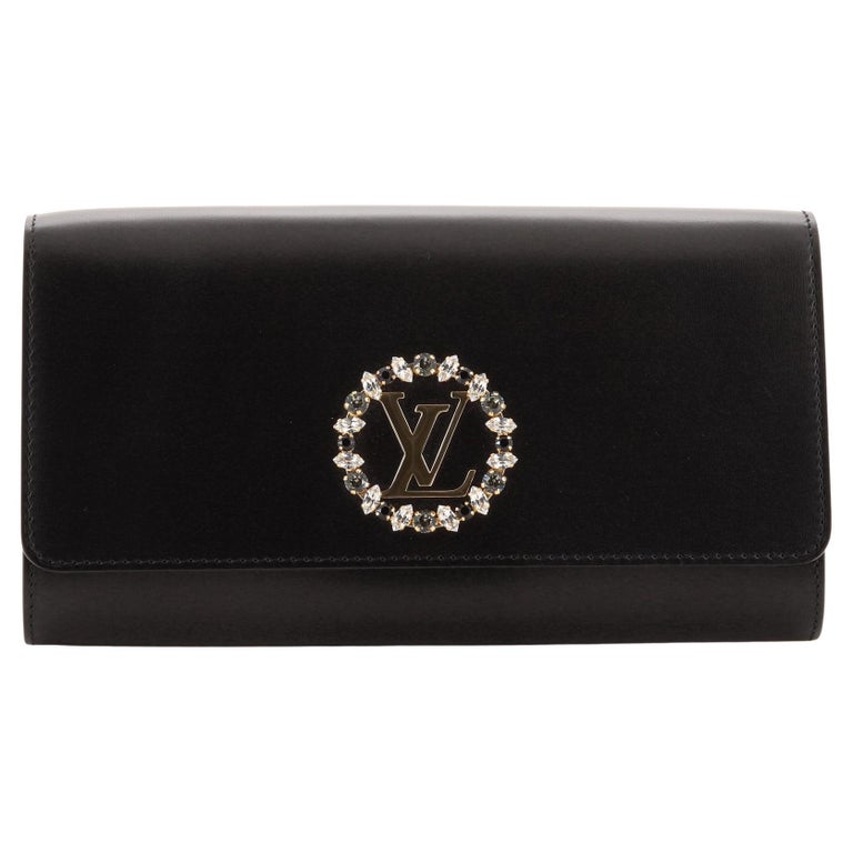 Louis Vuitton, Bags, Louis Vuitton Louise Crystal Embellished Clutch