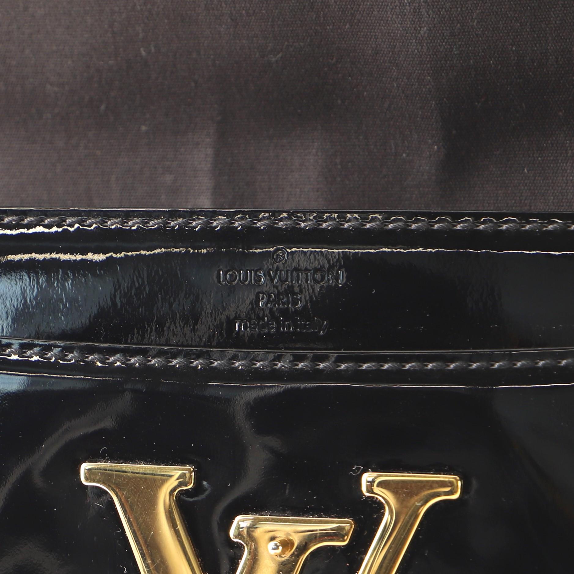 Louis Vuitton Louise Clutch Patent Long 3