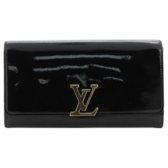 Louis Vuitton Louise Clutch Patent Long