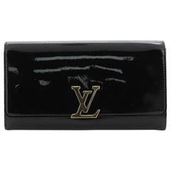 Louis Vuitton Louise Clutch Patent Long 