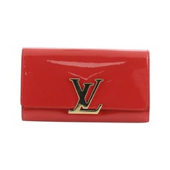 Louis Vuitton, Patent Leather Louise Clutch