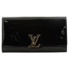 Louis Vuitton Louise Clutch Patent Long