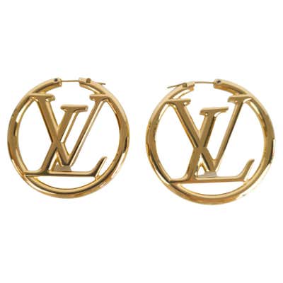 Louis Vuitton Louise Hoops - For Sale on 1stDibs