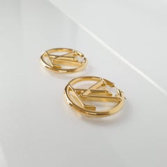 Louis Vuitton Baby Louise Earrings Gold