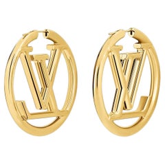 Louis Vuitton Louise hoop GM earrings