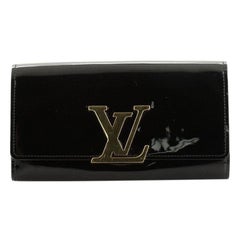 Louis Vuitton Louise Wallet Patent Long