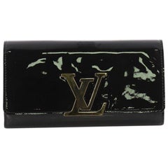 Louis Vuitton Louise Wallet Patent Long