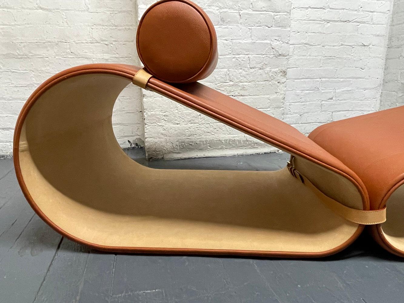 Moderne Chaise longue Louis Vuitton conçue par Marcel Wanders en vente