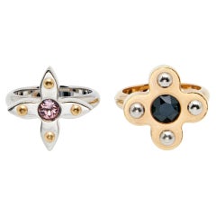Louis Vuitton Love Letter Timeless Ring Set Size 56 at 1stDibs