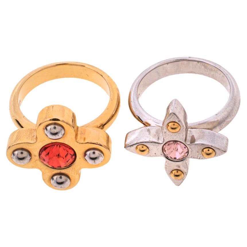 Louis Vuitton Love Letter Timeless Set Of Two Rings Size 53 at 1stDibs | letter  ring sizes to number, letter ring size to number, ring size number to letter