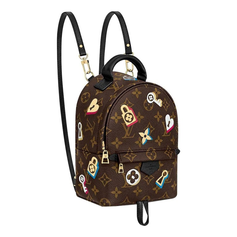Louis Vuitton, Bags, Rare Louis Vuitton Mini Palm Spring Bracelet  Backpack Micro Lv