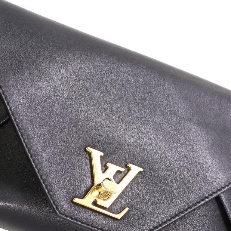 Louis Vuitton Metallic Leather Love Note Chain Clutch Louis Vuitton