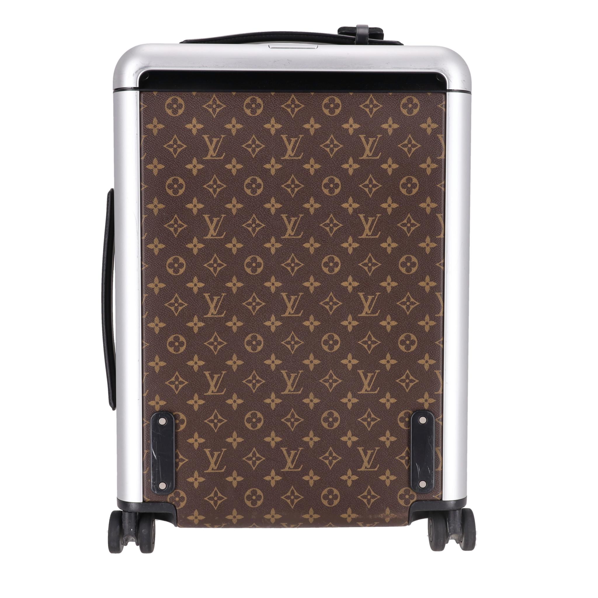 Valigia Louis Vuitton Ltd Edition Horizon 55 Monogram Logo Story In condizioni buone in vendita a London, GB