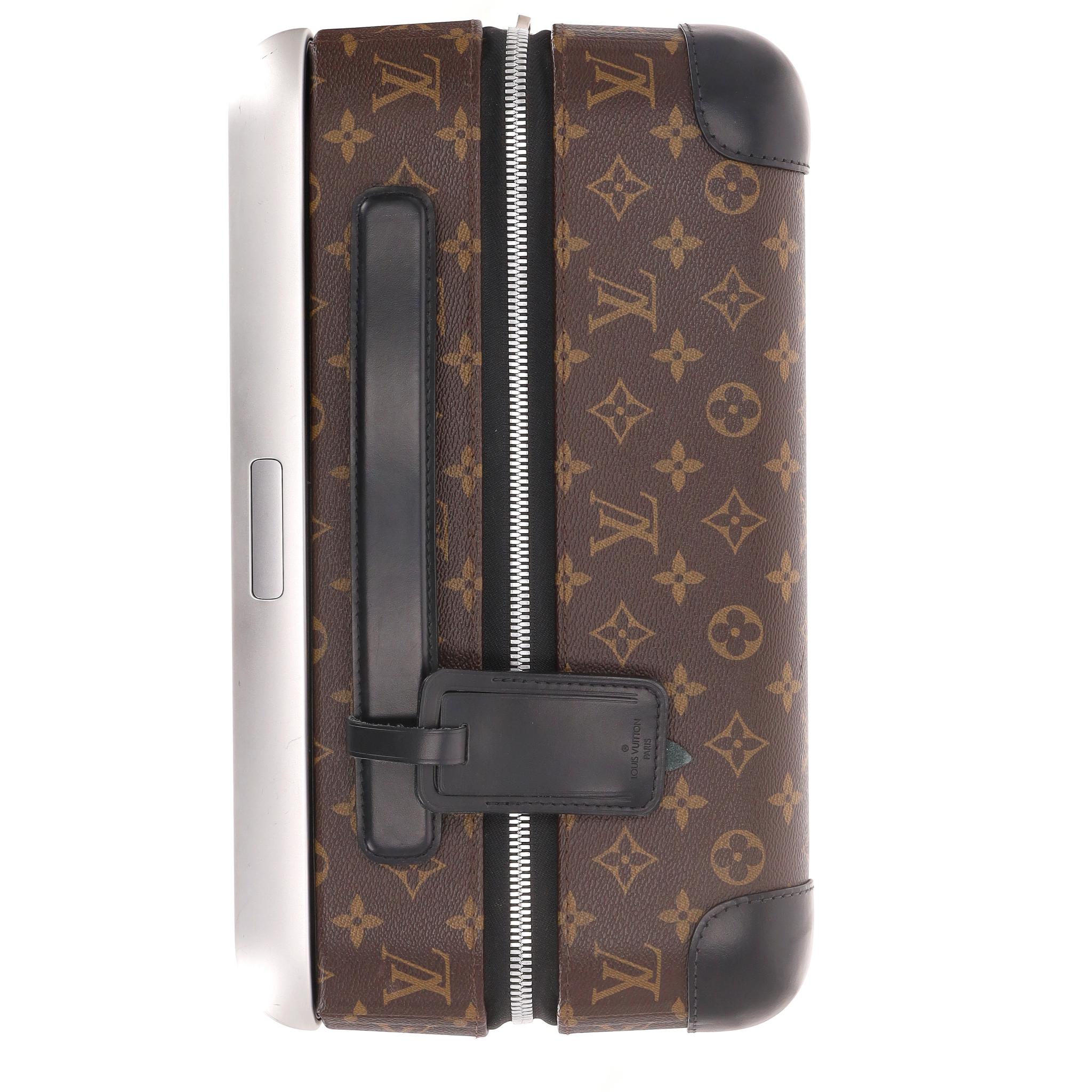 da uomo o donna Valigia Louis Vuitton Ltd Edition Horizon 55 Monogram Logo Story in vendita