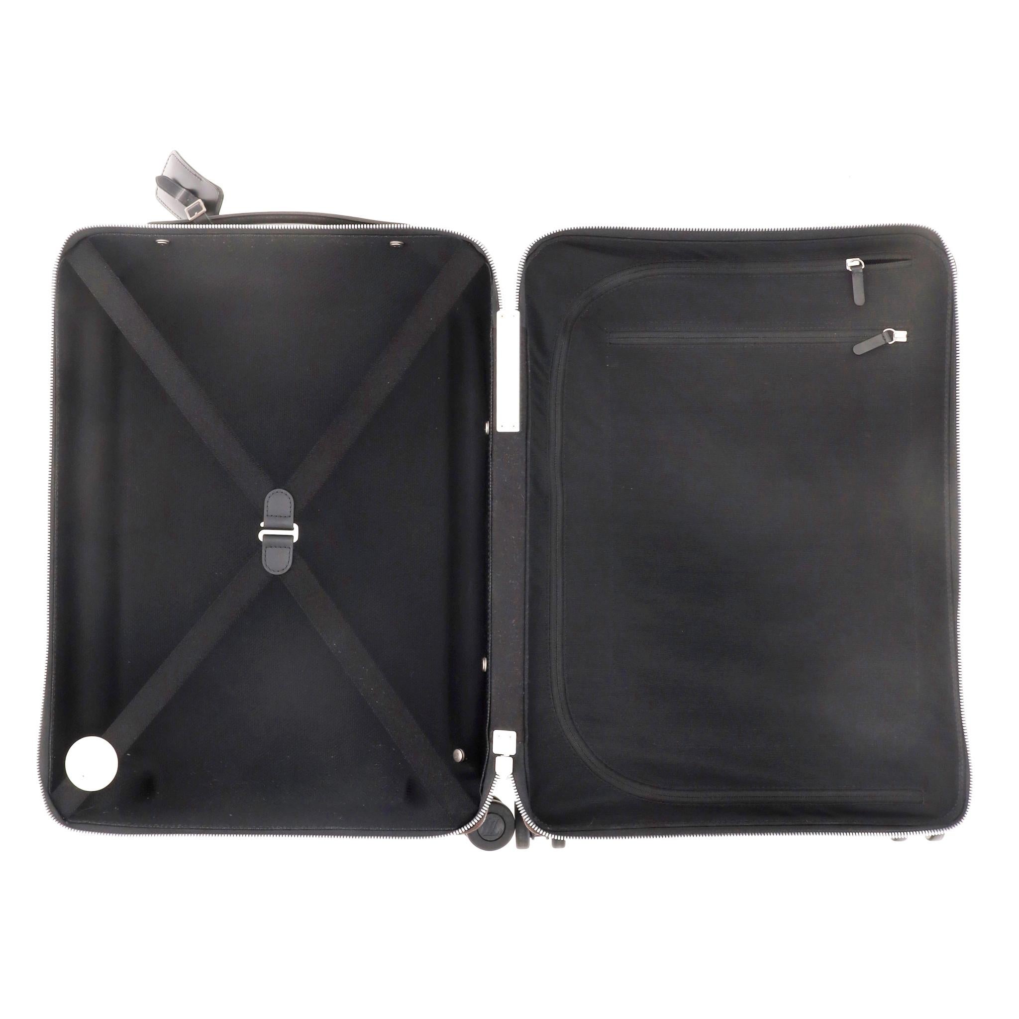 Valigia Louis Vuitton Ltd Edition Horizon 55 Monogram Logo Story in vendita 2