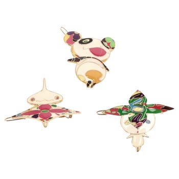 Louis Vuitton x Takashi Murakami Collection Hair Clips