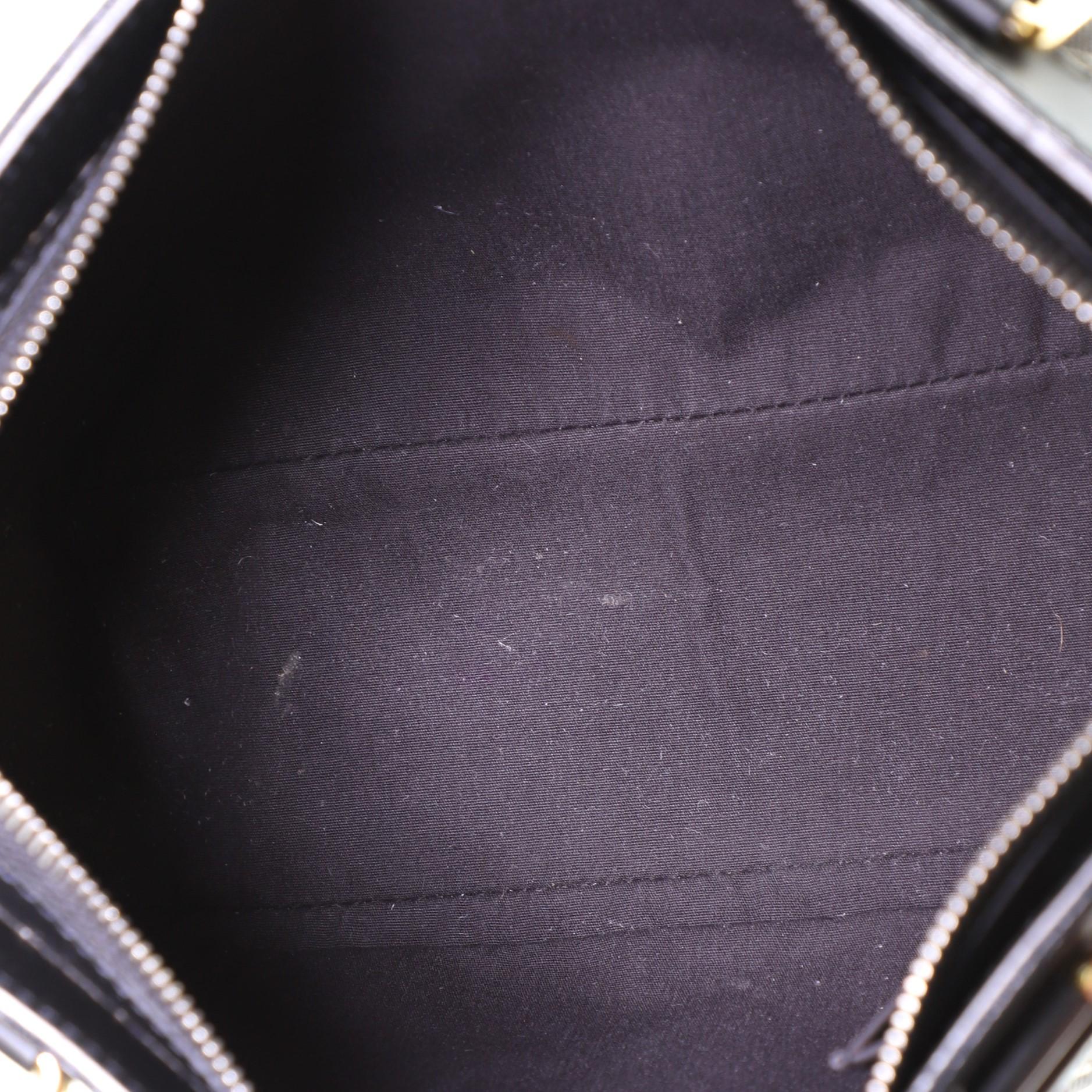 Louis Vuitton Lucille Handbag Mini Lin PM In Good Condition In NY, NY